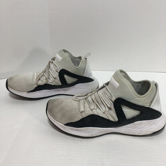 Nike Jordan Formula 23 Men 9.5 Cool White Black 2016 Basketball Athletic Shoes - Picture 4 of 9